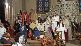 Crèche Vivante église de Plombières-les-Bains