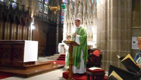 Mgr. Berthet à Plombières en 2016
