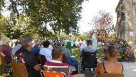 Messe en plein air chapelle Ruaux