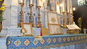 Maître autel église de Plombières les Bains