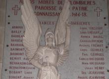 Statue de l'Archange St. Michel église de Plombières